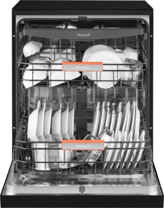 Посудомоечная машина Weissgauff DW 996 Touch Inverter Dual Fan Dry, черный, 60 см, 15 компл., 47 дБ, класс A+++