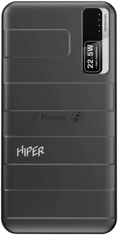 Портативный аккумулятор HIPER STX 10000 черный (10000 мА·ч, быстрая зарядка)