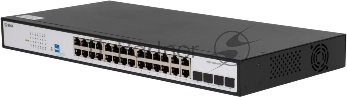 Коммутатор SNR SNR-S2300G-24TC, 24×1 Гбит/с + 4×1 Гбит/с Combo, управляемый