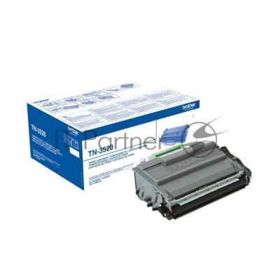 Картридж лазерный Brother TN-3520P черный для Brother MFC-L6900DW, HL-L6400DW, HL-L6400DWT 20 000 стр.