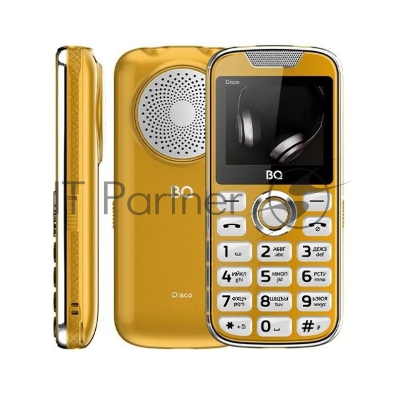Мобильный телефон BQ 2005 Disco золотистый