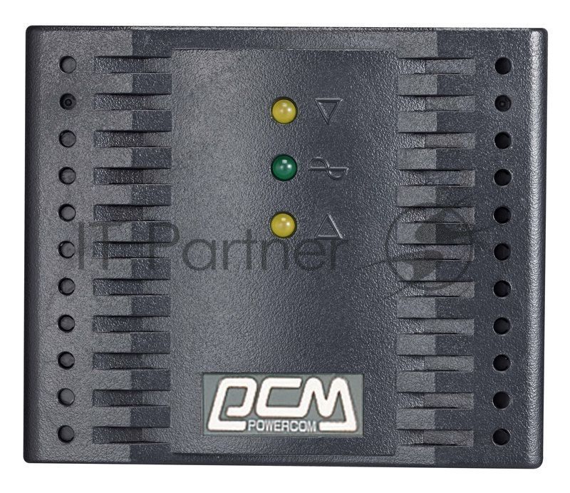 Стабилизатор напряжения Powercom TCA-1200 600Вт 1200ВА черный