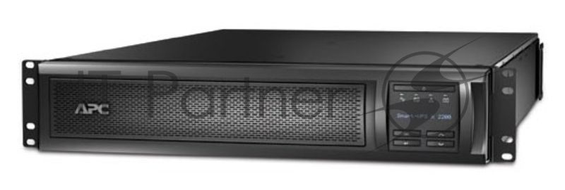 Источник бесперебойного питания APC Smart-UPS X SMX2200RMHV2U 1980Вт 2200ВА черный