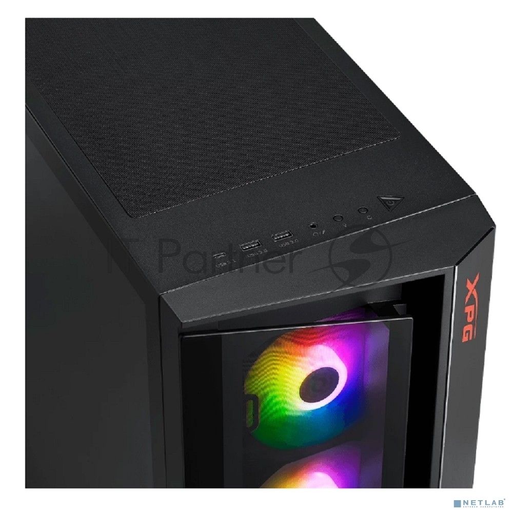 Компьютерный корпус ADATA XPG CRUISERST черный Mid-Tower, Micro-ATX, Mini-ITX, Standard-ATX