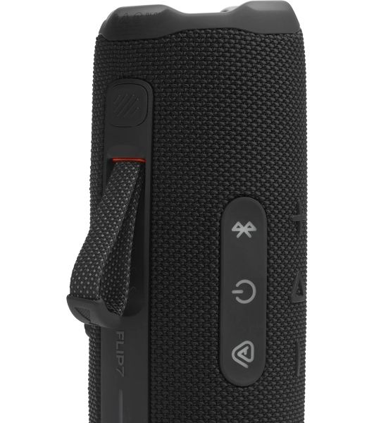 Колонка портативная JBL Flip 7 черный 25W 1.0 BT 4800mAh (JBLFLIP7BLK)