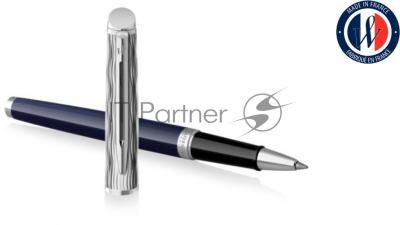 Ручка роллер Waterman Hemisphere L`Essence du Bleu (CW2166469) LaqBlue CT F черн. черн. подар.кор.