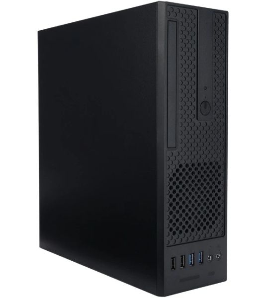 Компьютерный корпус Slim Desktop INWIN CJ708BL IP-S265AU7-2 80plus Bronze, U3*2+U2*2+A(HD)+TYPE 3.1C + FAN 80*15мм + intrusion switch INWIN Slim Case