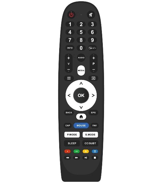 Телевизор TopDevice 24" TDWC24BH2210I черный DLED HD 60Hz Smart TV WildRed 1GB/8GB