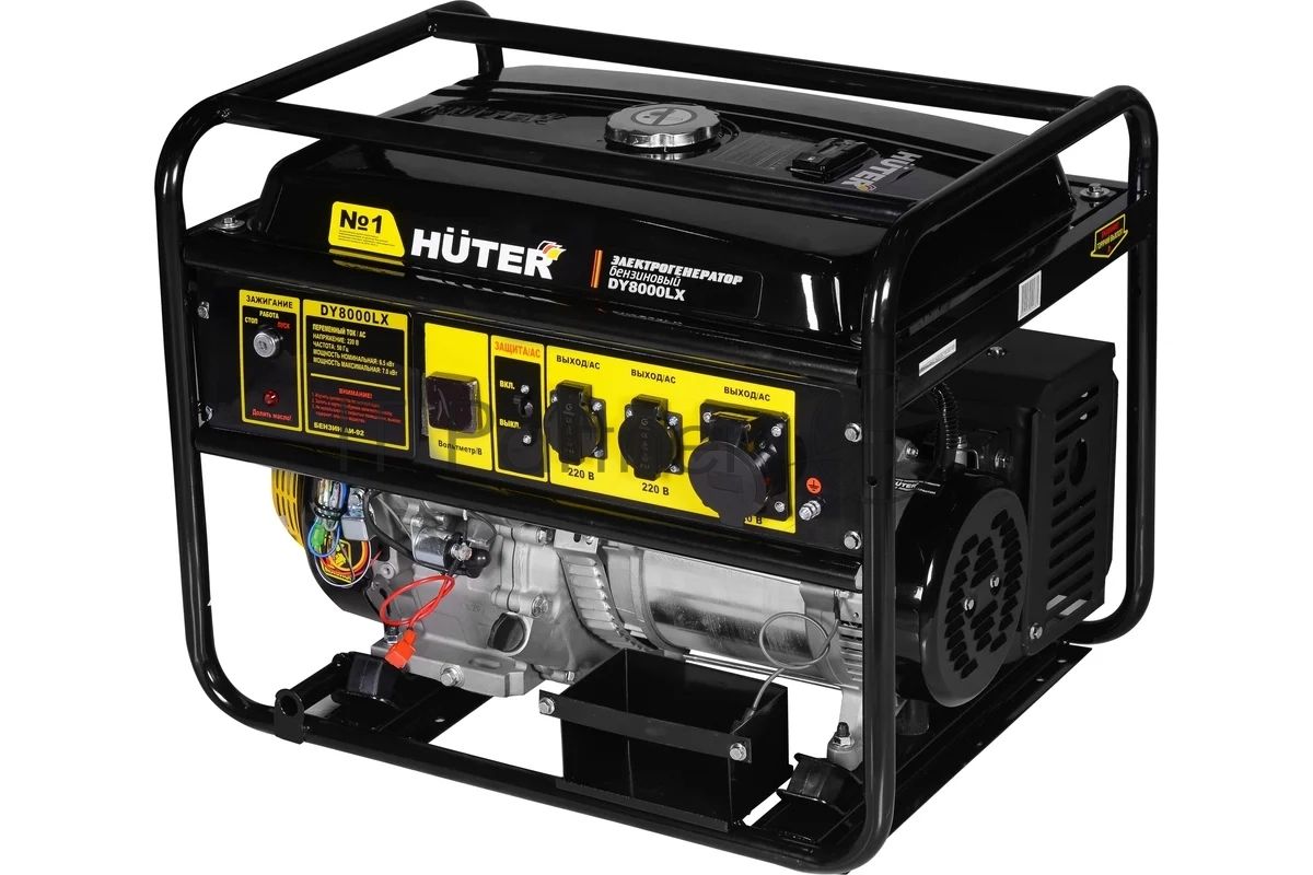 Генератор Huter DY8000LX 6.5кВт