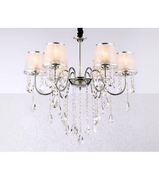 Светильник Ambrella light TR4588/6 CH/SL хром/серебро E14/6 max 40W D660*570