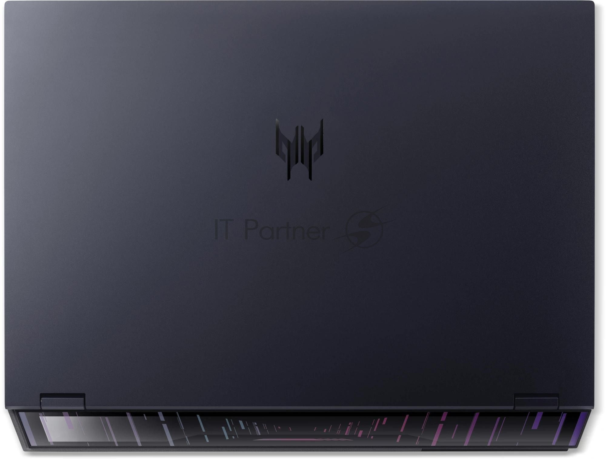 Ноутбук Acer Predator Helios 18 AI/18"/miniLED/Intel Core Ultra 9 275HX/32Gb/1Tb/SSD/NVIDIA GeForce RTX 5080 16Gb/Без ОС/черный/3.5kg