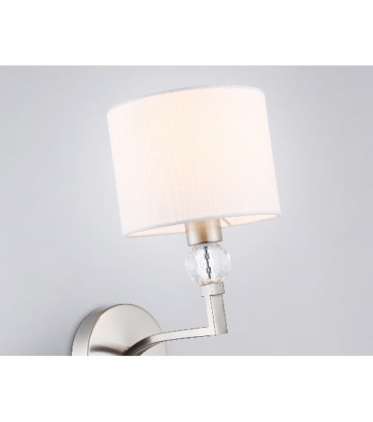Люстра Ambrella light LH71131/5 BS/WH латунь/белый E14/5 max 40W D660*880