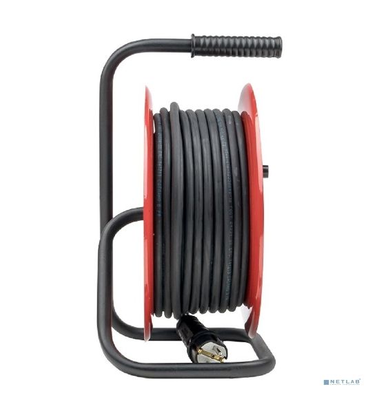 Удлинитель на катушке EKF UKG02-16-R325-4-30 "Гефест 2.0" 4 гнезда 30м с заземлением и предохранителем КГ 3*2,5 16А/3,5кВт PROxima