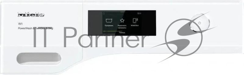 Стиральная машина Miele WCR 870 WPS EU1 WM белая, загрузка вертикальная 9кг, 1600 об/мин., класс: A+++