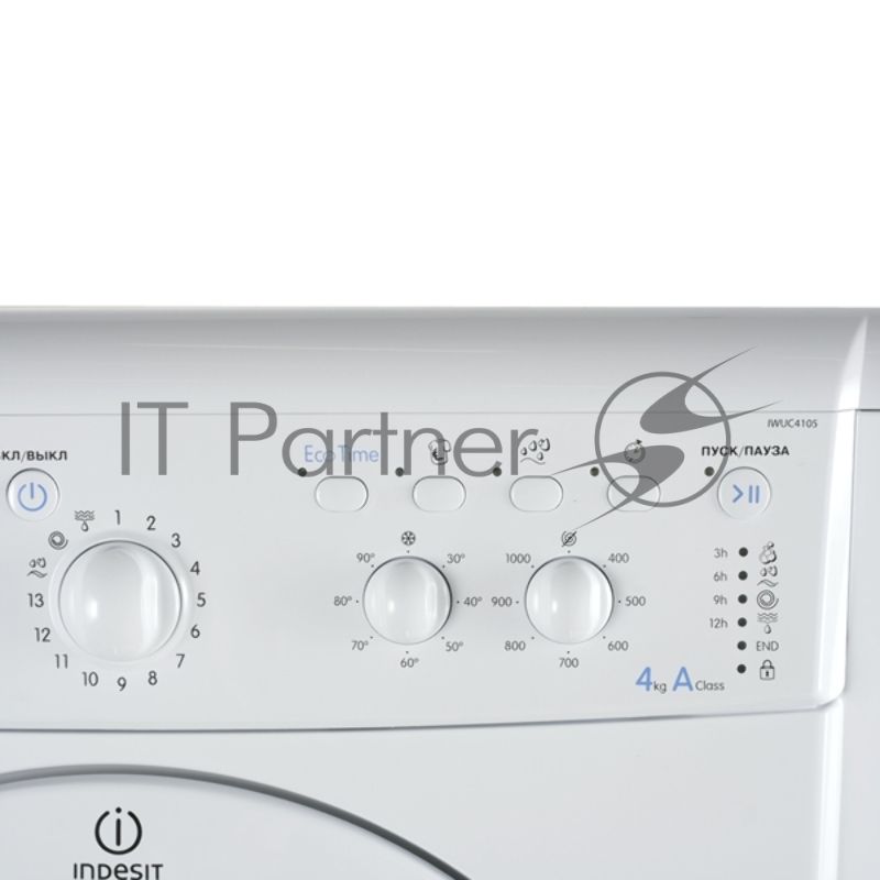 Стиральная машина Indesit IWUC 4105 белый, загр. фронтальная макс.: 4 кг 1000 об/мин класс: А