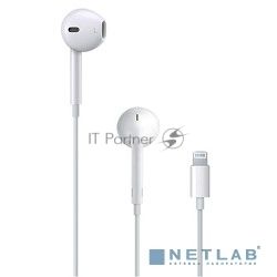 Гарнитура Apple MMTN2ZM/A белый EarPods with Lightning