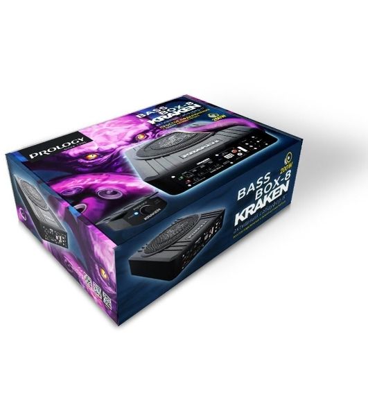 Сабвуфер автомобильный Prology Box-8 100Вт активный (20 см/8")