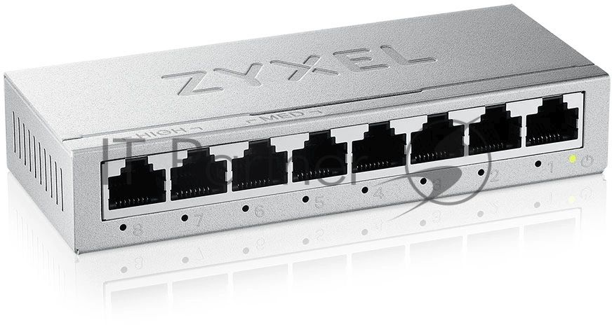 Коммутатор Zyxel GS-108B v5, 8 портов 1000 Мбит/с