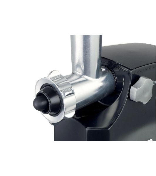 Мясорубка электрическая Kenwood MG474 черный, 1500 Вт, 1.5 кг/мин, реверс, защита от перегрузки, насадки - 6