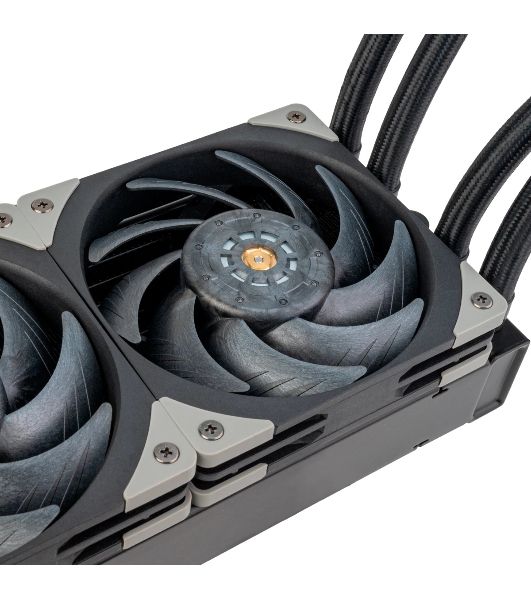 Система жидкостного охлаждения SilverStone XE360PDD черный, 360 мм, 3x120 мм, 800-3000 об/мин, 39.6 дБ, 4 pin PWM, без подсветки