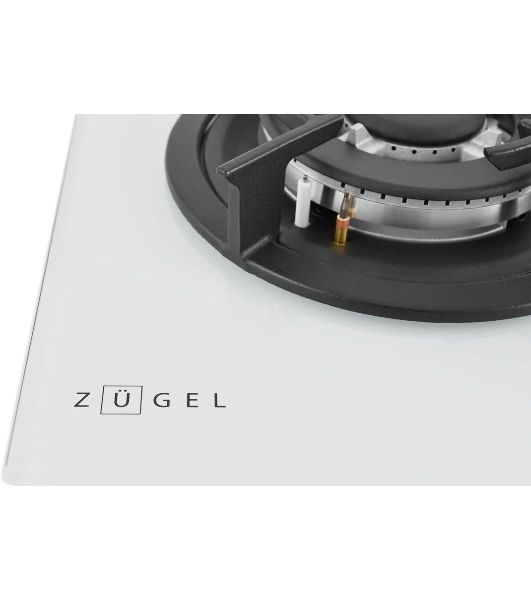 Варочная панель газ ZUGEL ZGH603W, белая