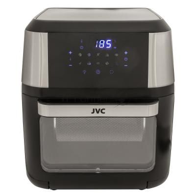Аэрогриль JVC JK-MB060 черный, 2000 Вт, 12 л, сенсор, 9 программ