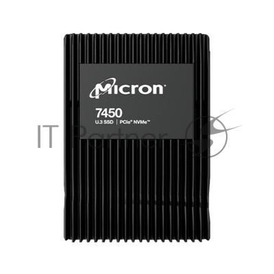 Накопитель SSD Micron 7450 MAX, 1.6TB, 2.5", U.3, PCIe 4.0 x4, NVMe, R/W 6800/2700