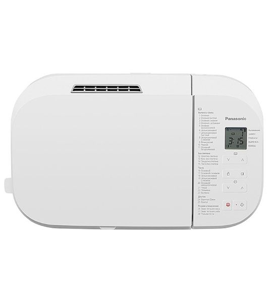 Хлебопечка Panasonic SD-R2520WTS белый, 550 Вт, 1.1 кг, 28 программ