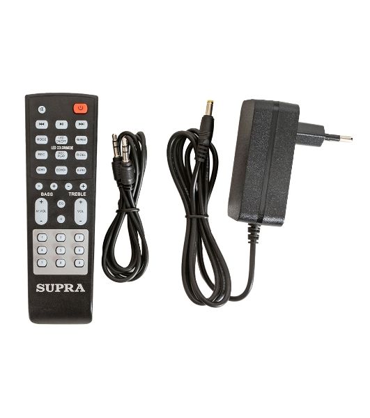 Минисистема SUPRA SMB-790 черный 500Вт FM USB BT SD