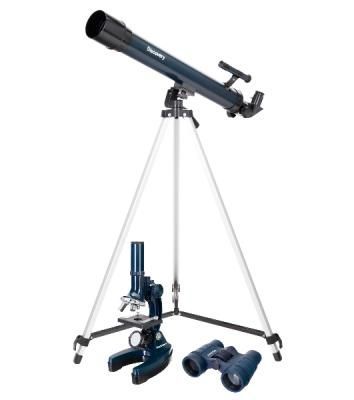 Телескоп Levenhuk Discovery Scope 3 с книгой 77822