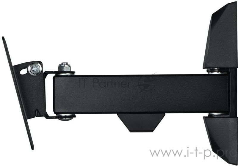 Кронштейн для телевизора Hama H-118113 черный, 10"-26" макс. 20 кг, настенный, поворот и наклон