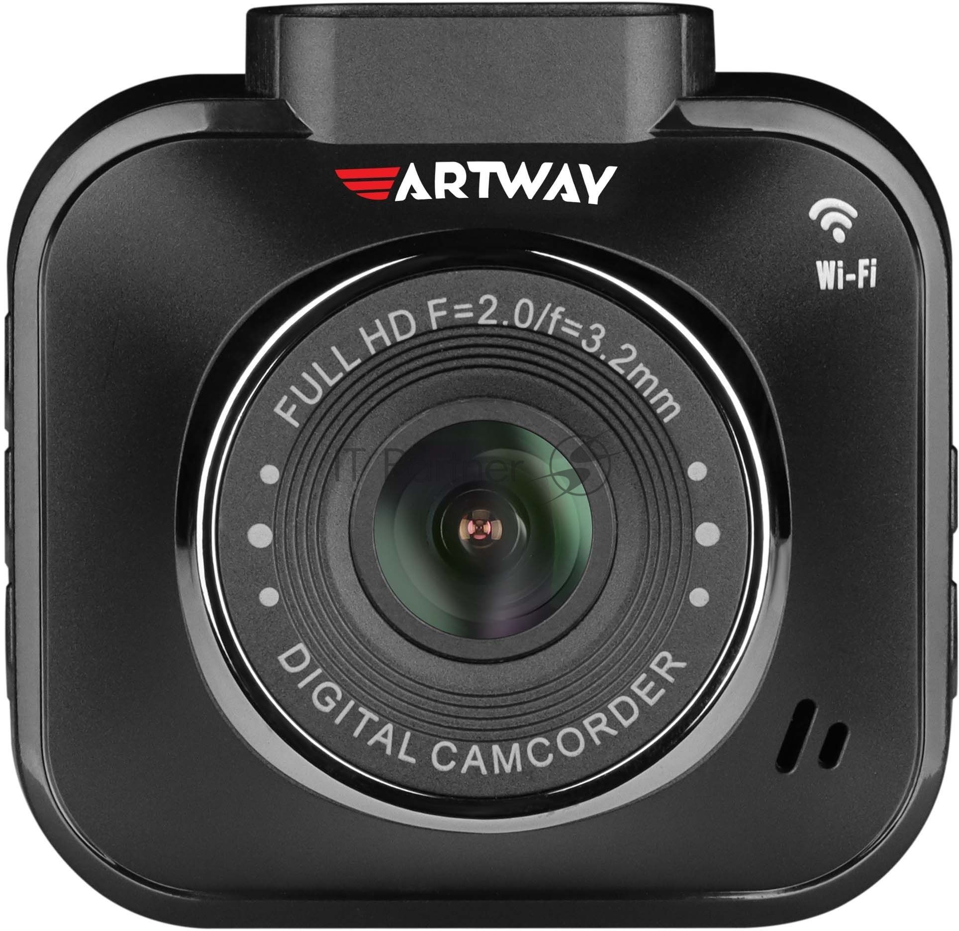Видеорегистратор Artway AV-407 черный 2Mpix 1080x1920 1080p 170гр. NT96672