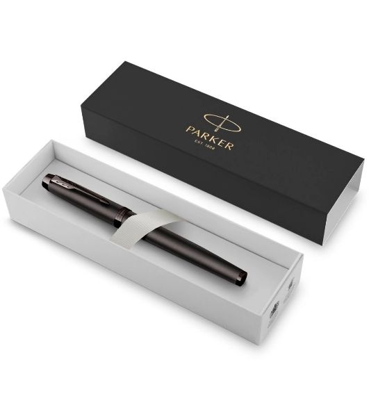 Ручка перьевая Parker IM Monochrome F328 (2172958) Bronze PVD F сталь нержавеющая подар.кор.