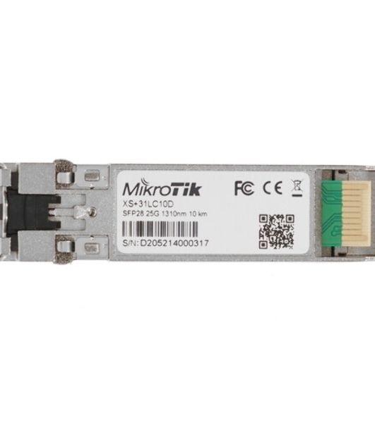 Оптический модуль MikroTik QSFP28 optical module XQ+31LC10D, SM, 10km, 100G