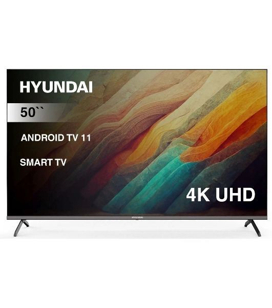 Телевизор Hyundai 50" H-LED50BU7006 черный LED UHD 60Hz Smart TV 1.5GB/8GB