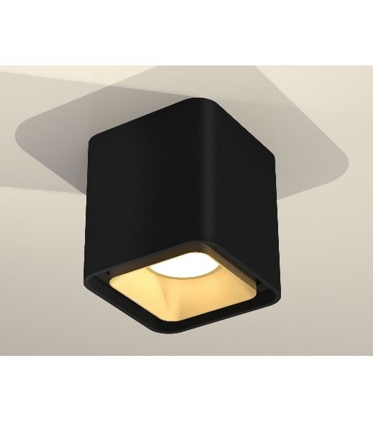 Светильник Ambrella Light XS7841004 SBK/SGD черный песок/золото песок MR16 GU5.3 (C7841, N7704)