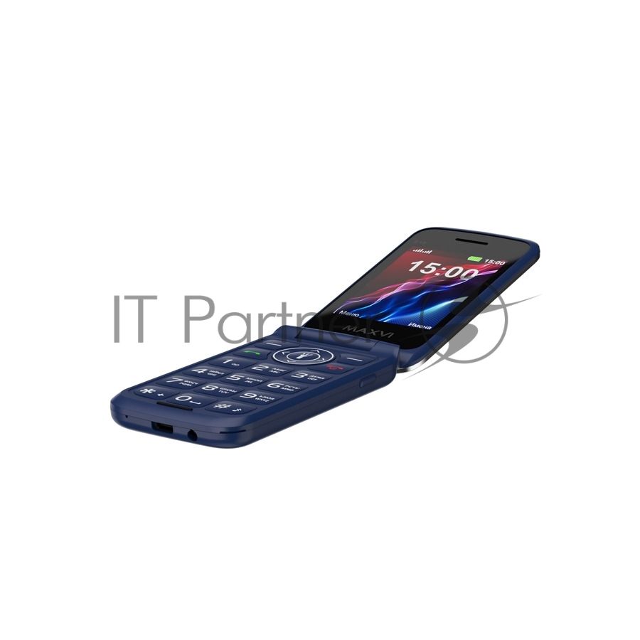 Мобильный телефон Maxvi E15 синий