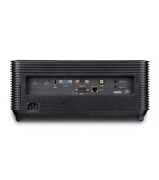 Проектор INFOCUS IN136ST DLP, 4000 ANSI Lm,WXGA (1280x800), 28500:1, 0.521:1, 3.5мм in,Composite video, VGA, HDMI 1.4a x3 (поддержка 3D), USB-A (для SimpleShare и др.), лампа 15000ч.(ECO mode),3.5мм out, Monitor out(VGA),RS232,RJ45,21дБ, 4,5 кг.