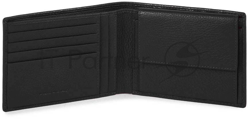 Кошелек мужской Piquadro Modus Special PU257MOSR/N черный натур.кожа
