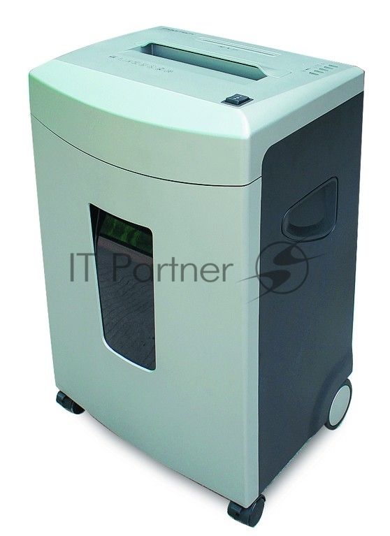 Шредер Office Kit S220 2x9 (секр.P-4)/фрагменты/14лист./32лтр./скрепки/скобы/пл.карты/CD