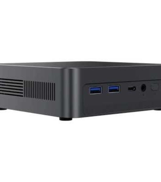 Компьютер Chuwi AuBox Intel Core Ultra 7 256V(2.2Ghz)/16384Mb/1000PCISSDGb/Int:Intel Iris Xe Graphics/BT/WiFi/war 1y/0.865kg/Gray/Win11Pro + DDR5 (no Slots)/USB3.2*5/HDMI*2/DP*1/RJ45*1/WIFI6E,BT5.3/Tipe-C*2/bracket/Aluminum Alloy + Galvanize