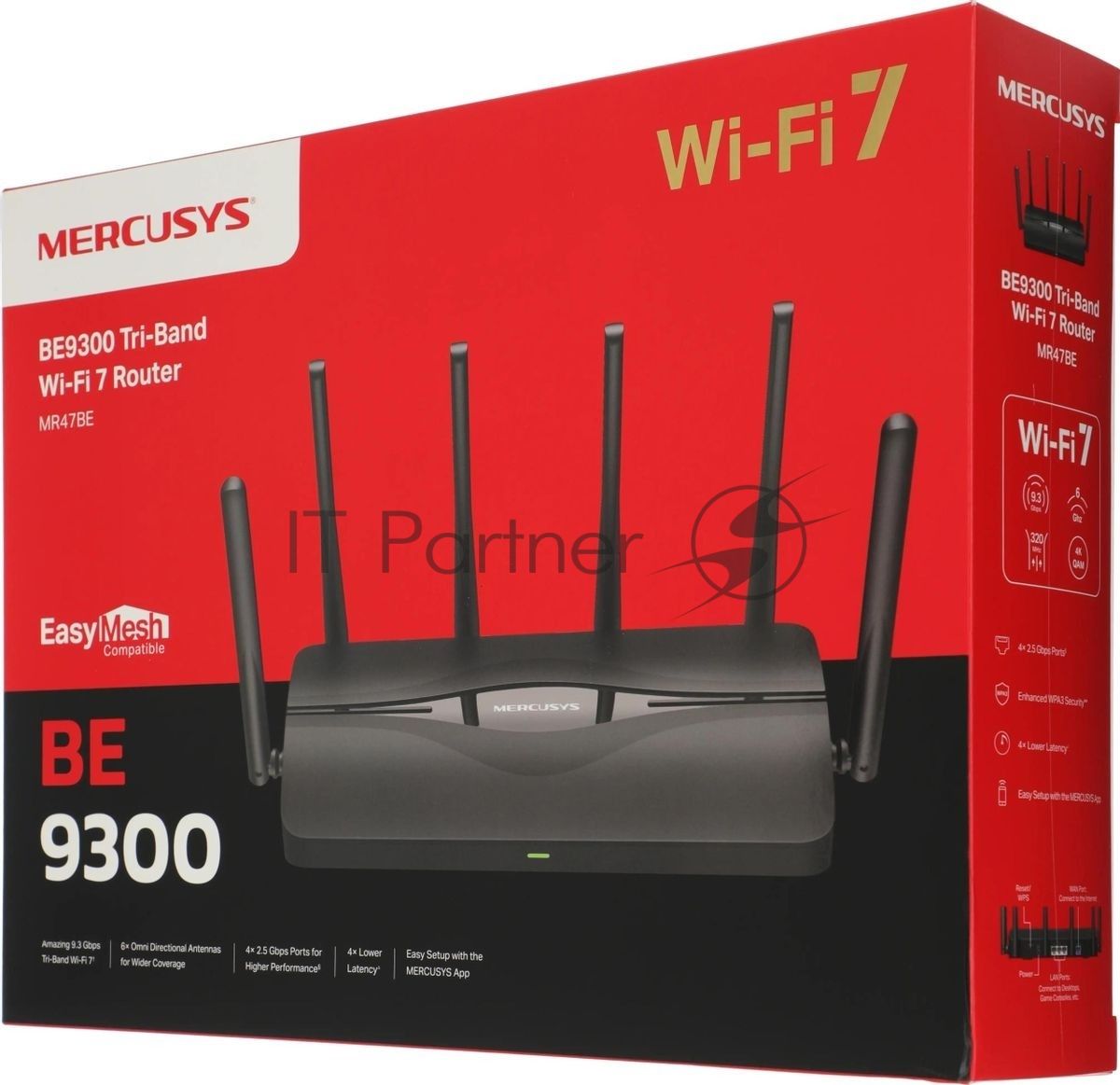 Маршрутизатор трехдиапазонный Wi-Fi Mercusys MR47BE