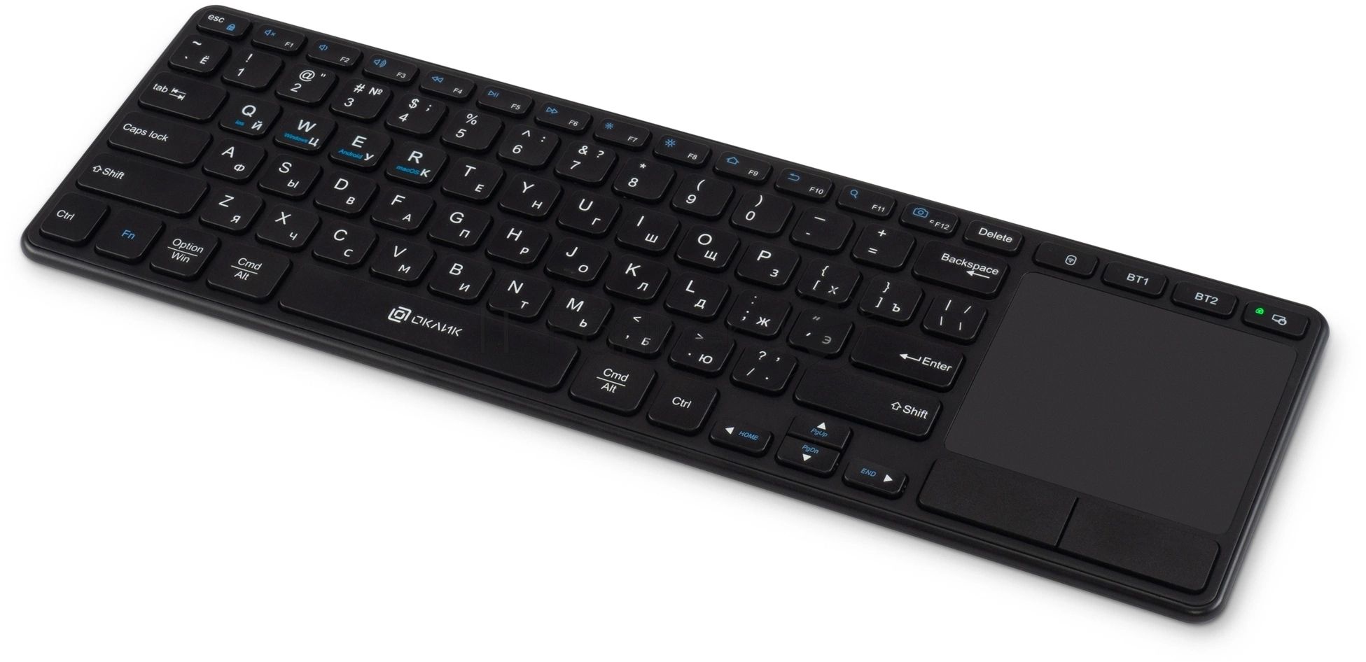 Клавиатура Oklick K614W беспроводная, радиоканал, чёрный