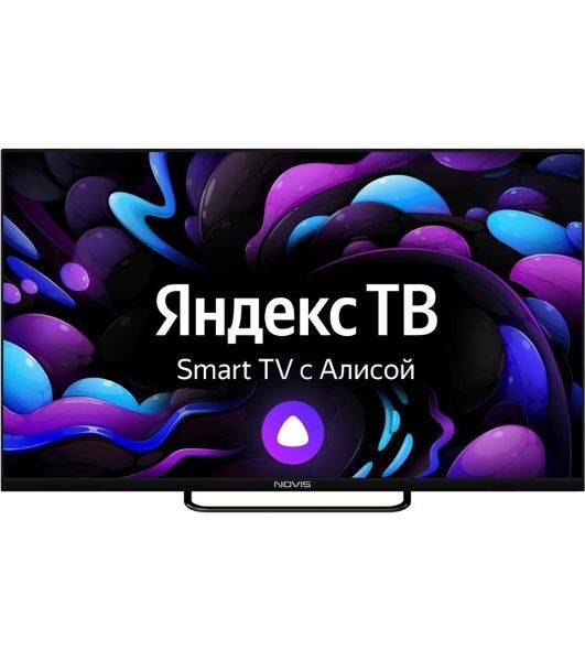 Телевизор NOVIS 32" NTV-H3229TS черный DLED HD 60Hz Smart TV Яндекс