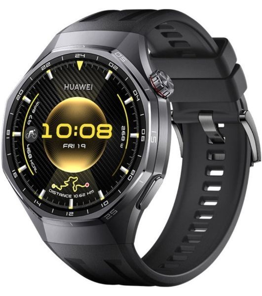 Умные часы HUAWEI Watch GT 6 Pro ATM-B29, 1.47" AMOLED, Wi‑Fi, Bluetooth, NFC, 5 ATM/IP69, черный