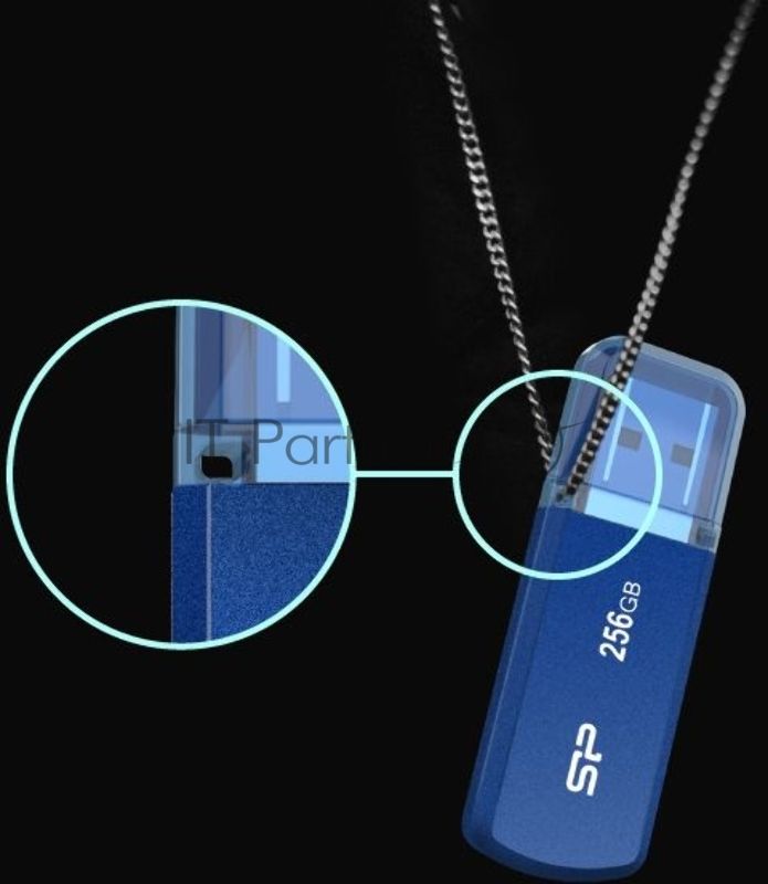Флешка USB R/W Silicon Power 16Gb Power Helios SP016GbUF3202V1B USB3.0 синий