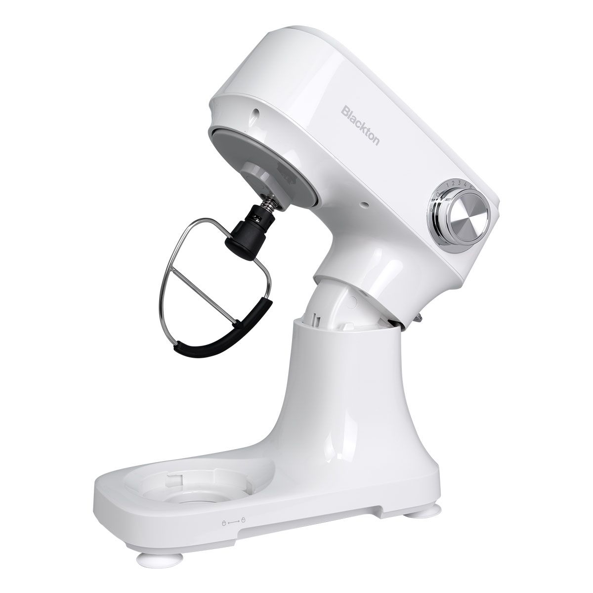 Миксер Blackton Bt PM101 белый, стационарный, 1300 Вт, 4.5 л, 12 скоростей