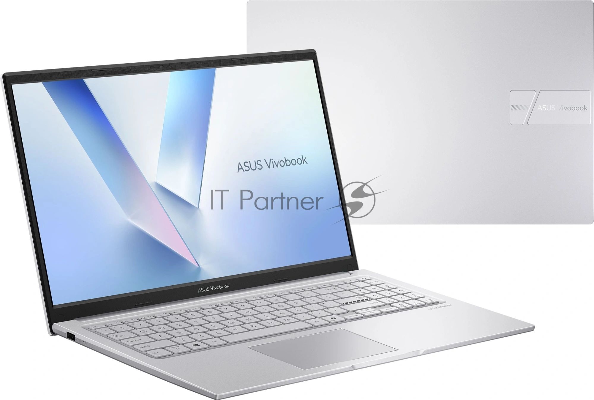 Ноутбук Asus Vivobook 15 X1504MA-BQ1189/15.6"/IPS/Intel Core 5 320/8Gb/256Gb SSD/Intel Graphics/без ОС/серебристый/1.7kg