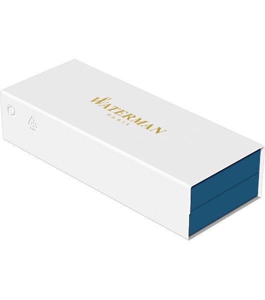 Ручка перьевая Waterman Hemisphere Colour Blocking (2179924) Blue CT, сталь нержавеющая, F, подарочная коробка