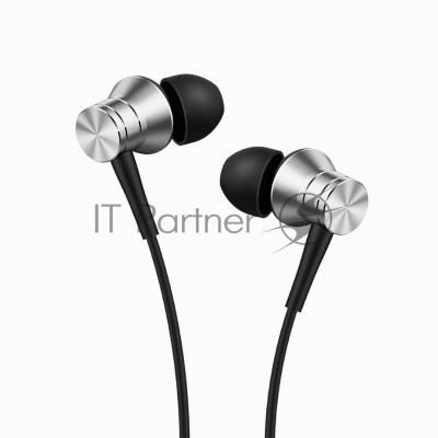 Наушники 1MORE E1009-Silver вставные ( затычки) с микрофоном,20 - 20000 Гц,100 дБ,32 Ом,5 мВт,mini jack 3.5 mm